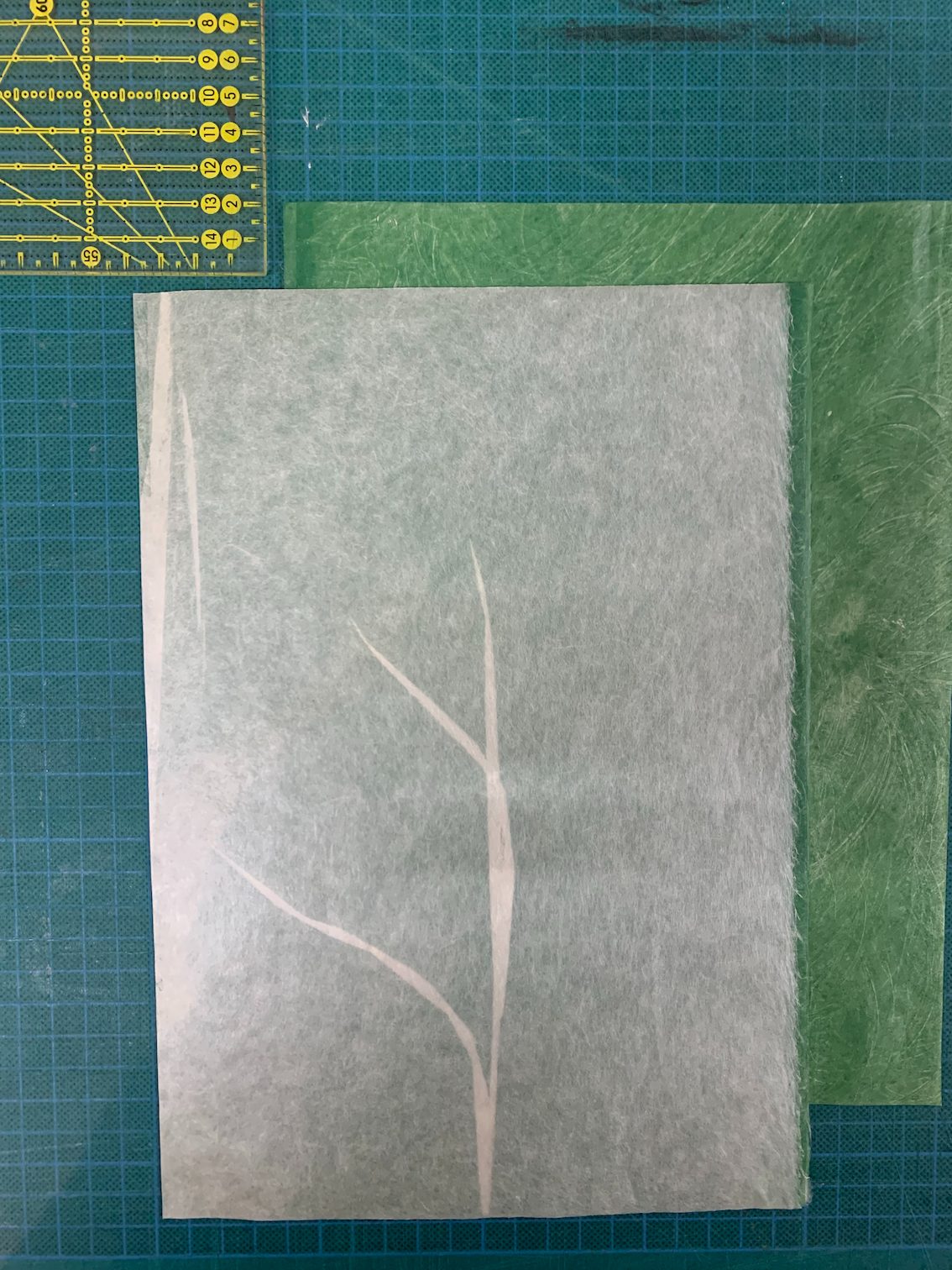 Leaves of Grass, fabrication à l'atelier, vue 1