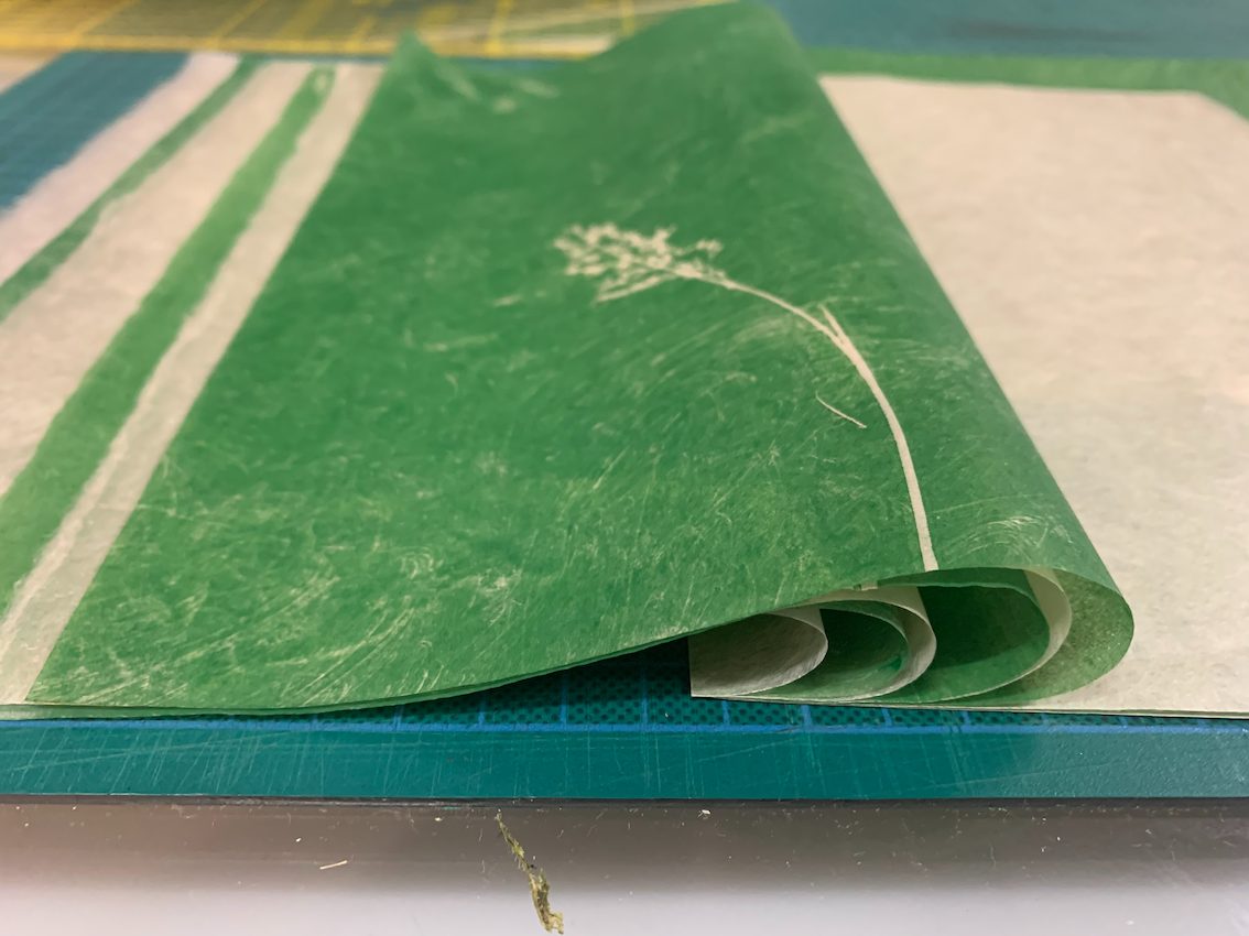 Leaves of Grass, fabrication à l'atelier, vue 3